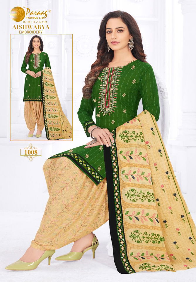 Paraag Aishwarya 1 Cotton Printed Regular Wear Ready Made Regular Wear Dress Collection